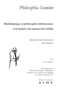 Philosophia Scientiae, v. 25, cahier 02